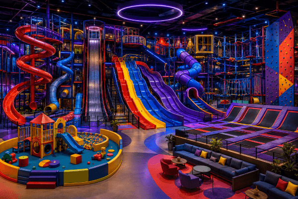 slide world indoor playground