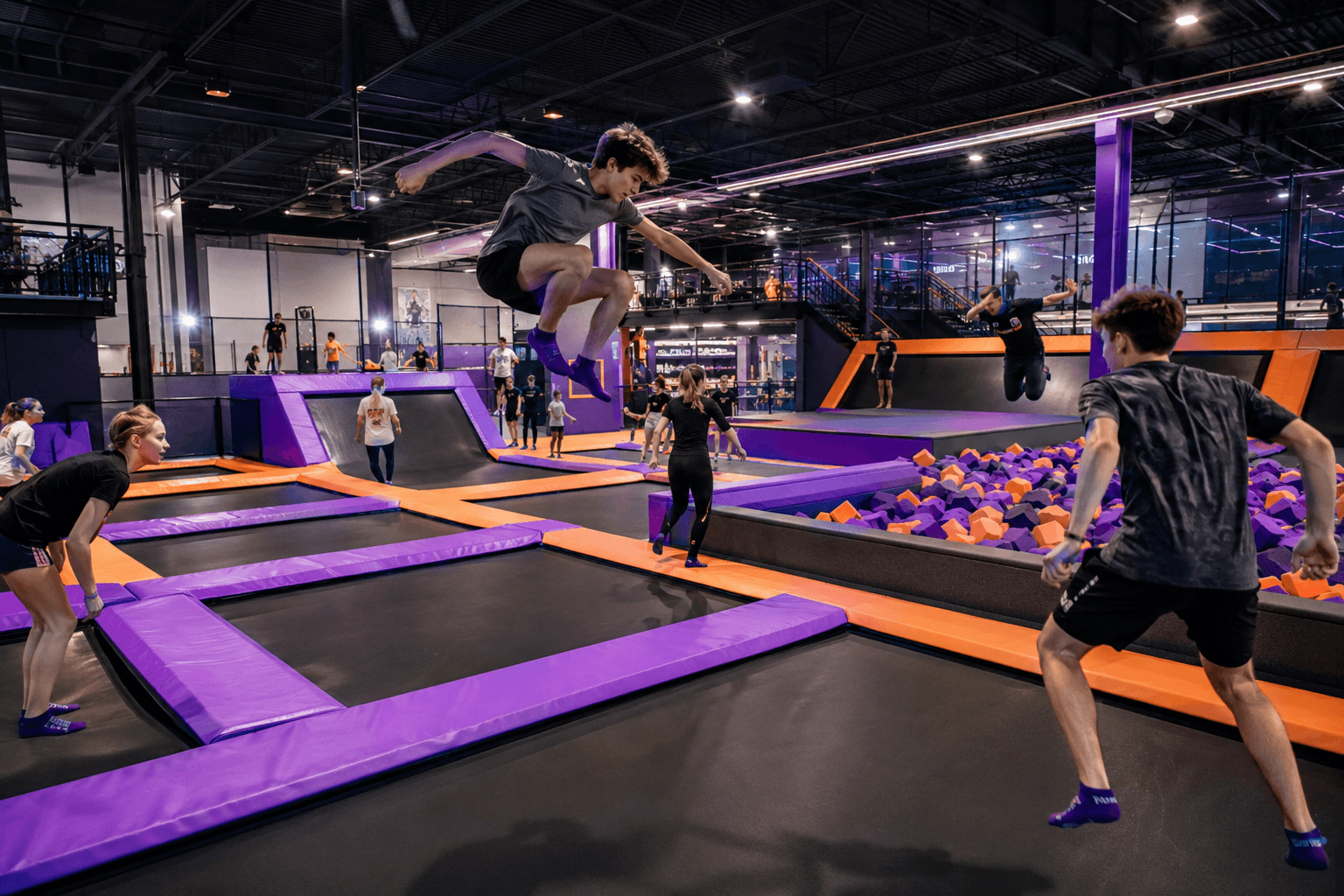 trampoline park