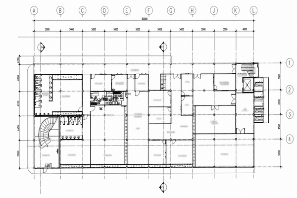 CAD floor plan