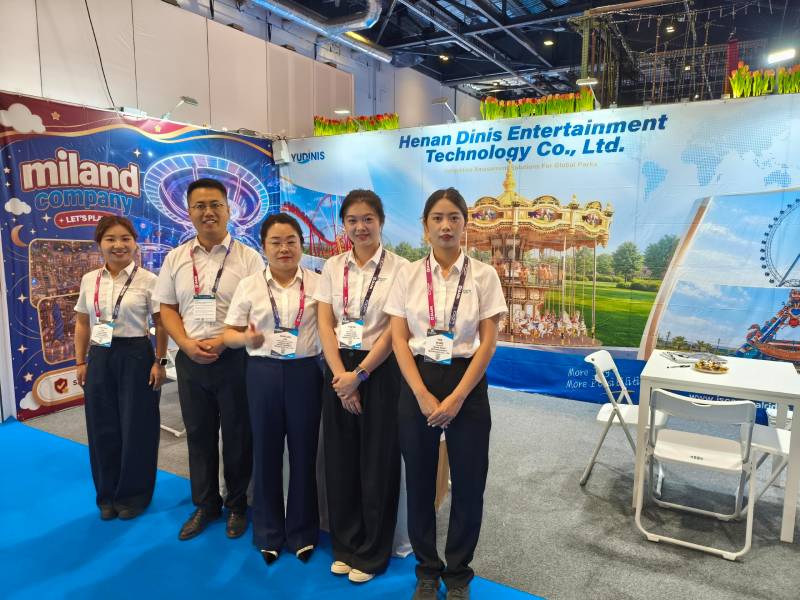 Miland team at IAAPA Expo Europe 2026 exhibition in London